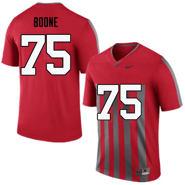 Ohio State Buckeyes #75 Alex Boone Men Player Jersey Throwback
